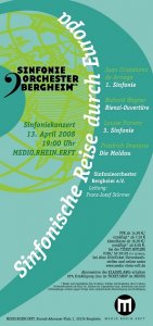 Sinfoniekonzert 13.04.2008 Flyer