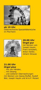 Orgelnacht 22.08.2008 Flyer