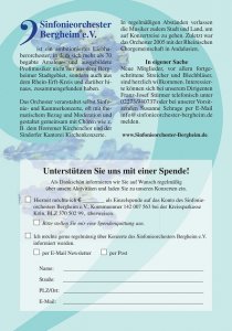 Sinfoniekonzert 30.05.2010 Programm