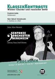 Sinfoniekonzert 10.04.2011 Programm