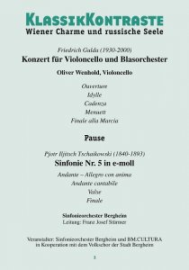 Sinfoniekonzert 10.04.2011 Programm