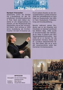 Kirchenkonzert 13.11.2011 Programm