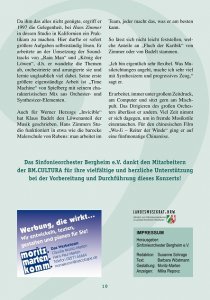 Sinfoniekonzert 18.03.2012 Programm