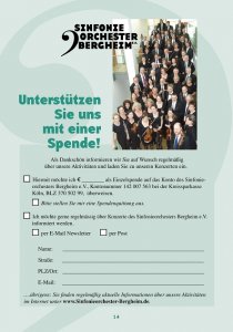 Sinfoniekonzert 18.03.2012 Programm