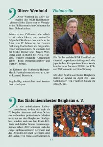 Sinfoniekonzert 16.03.2014 Programm