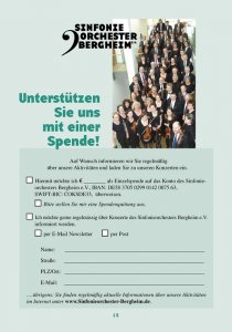 Sinfoniekonzert 16.03.2014 Programm