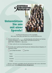 Sinfoniekonzert 07.05.2017 Programm