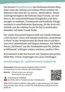 Sinfoniekonzert 07.04.2019 Flyer