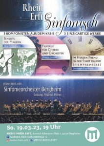 Rhein Erft Sinfonisch 19.03.2023 Flyer